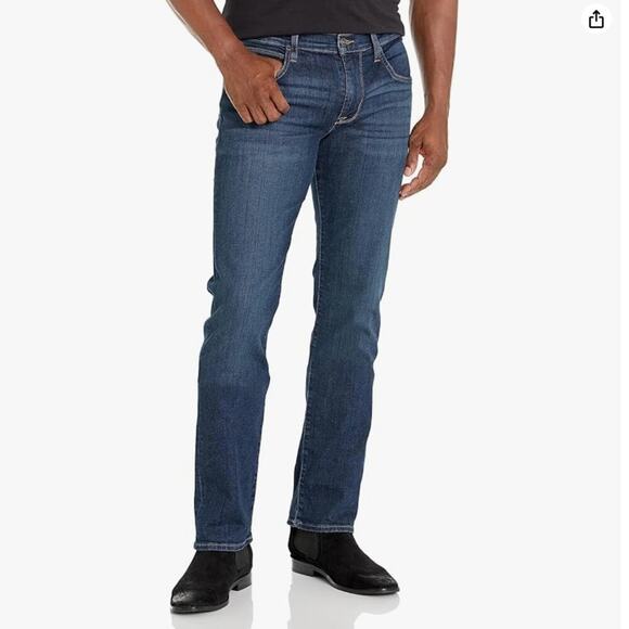 NWT Hudson Byron Straight Jeans in Trebek Wash Size 31 - Picture 1 of 10